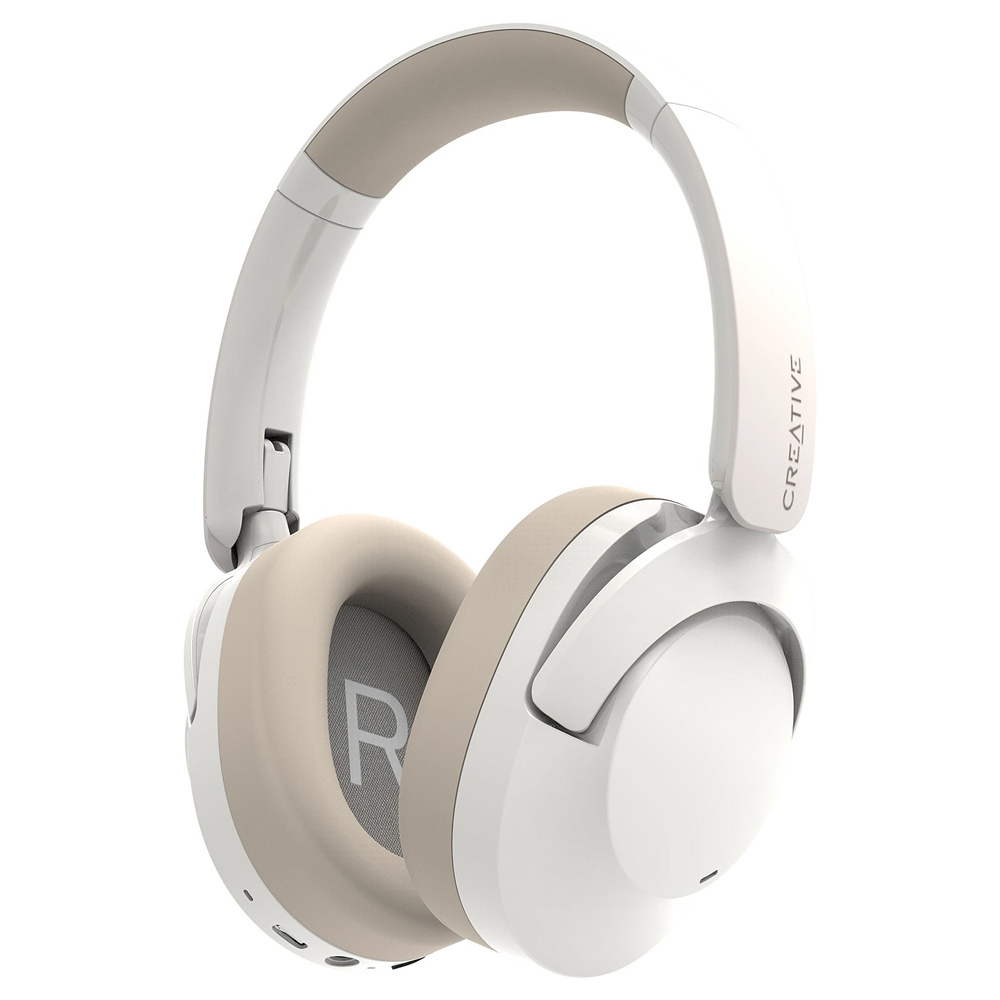Cordless/Corded Headphones with microphone CREATIVE Zen Hybrid 2 51EF1140AA000 cream