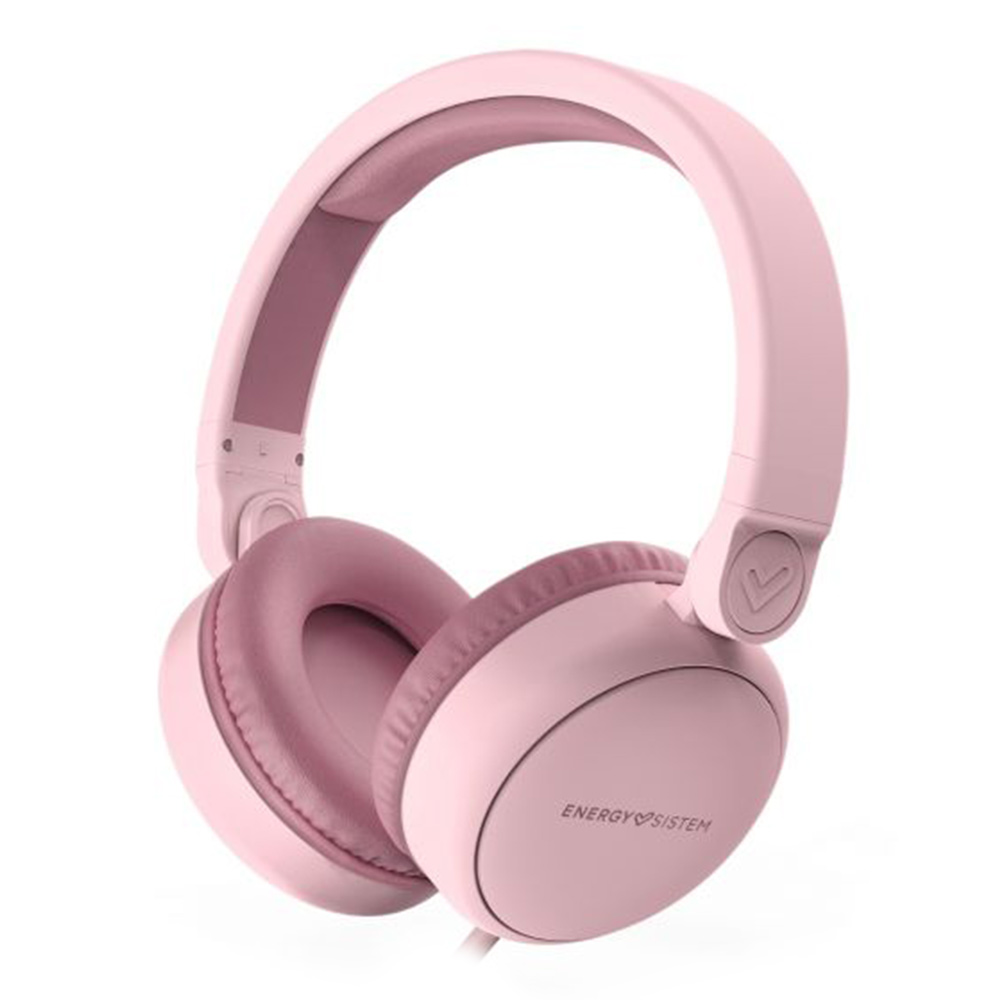 Headphones with microphone ENERGY SISTEM Style 1 Talk pink