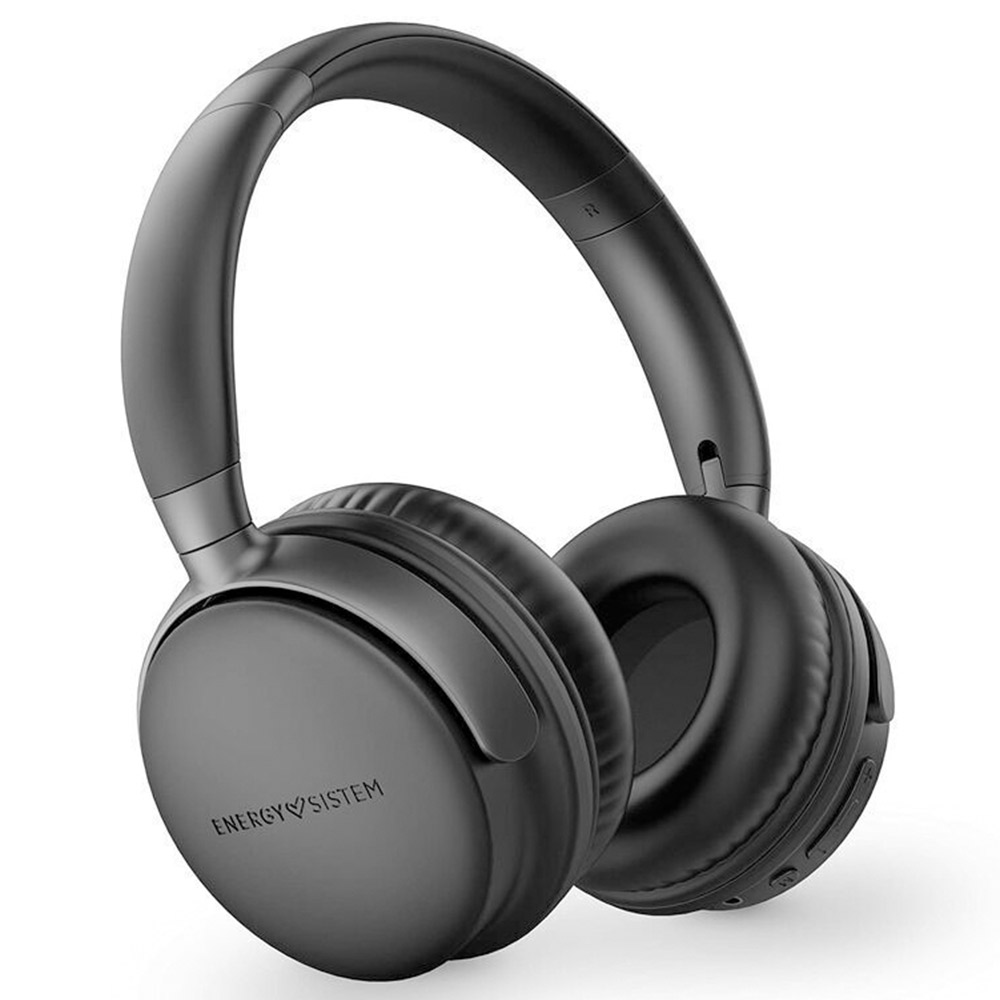 Cordless Headphones with microphone ENERGY SISTEM Power Radio 455317 black