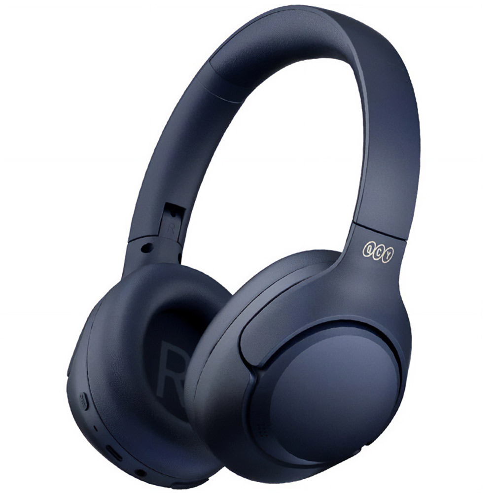 Cordless Headphones with microphone QCY H3 blue