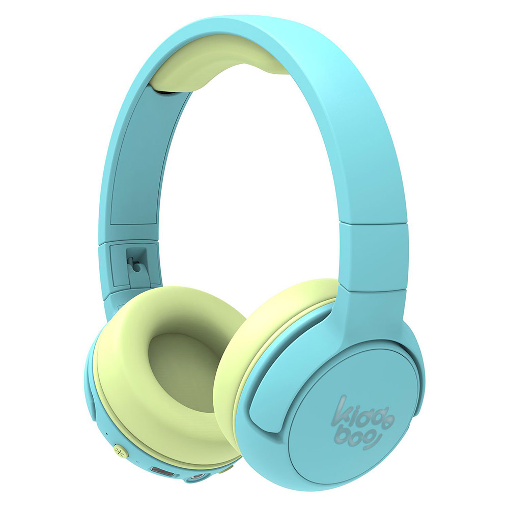 Cordless/Corded Headphones with microphone Kids KIDDOBOO KBHB02-MNT mint