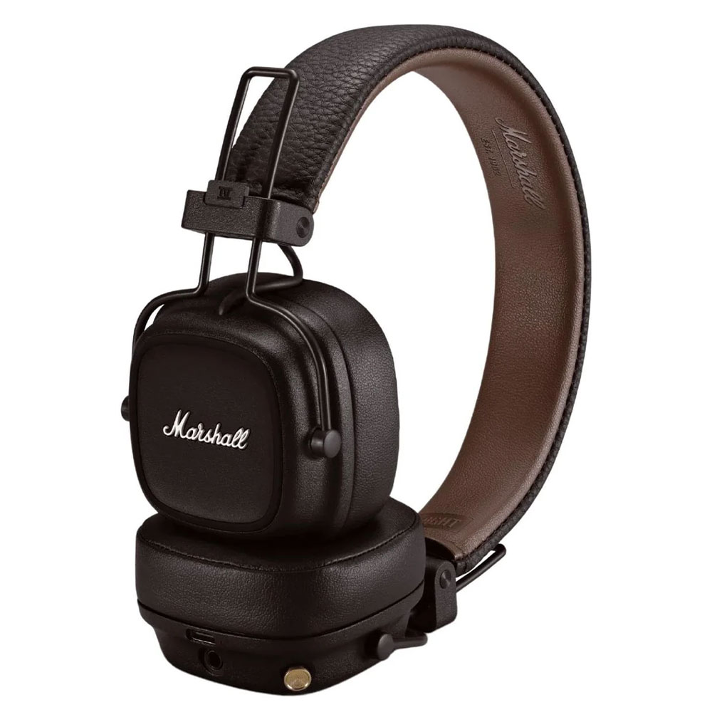 Cordless/Corded Headphones with microphone MARSHALL Major V 1006834 brown