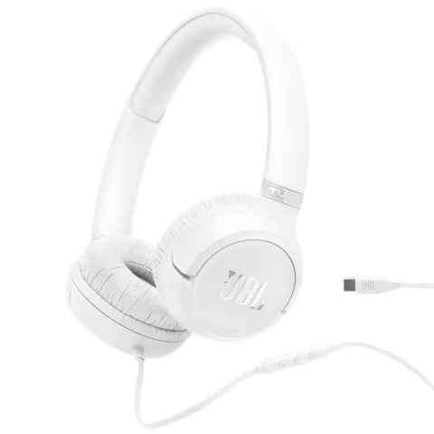 Headphones with microphone JBL Tune 530C JBLT530CWHT white