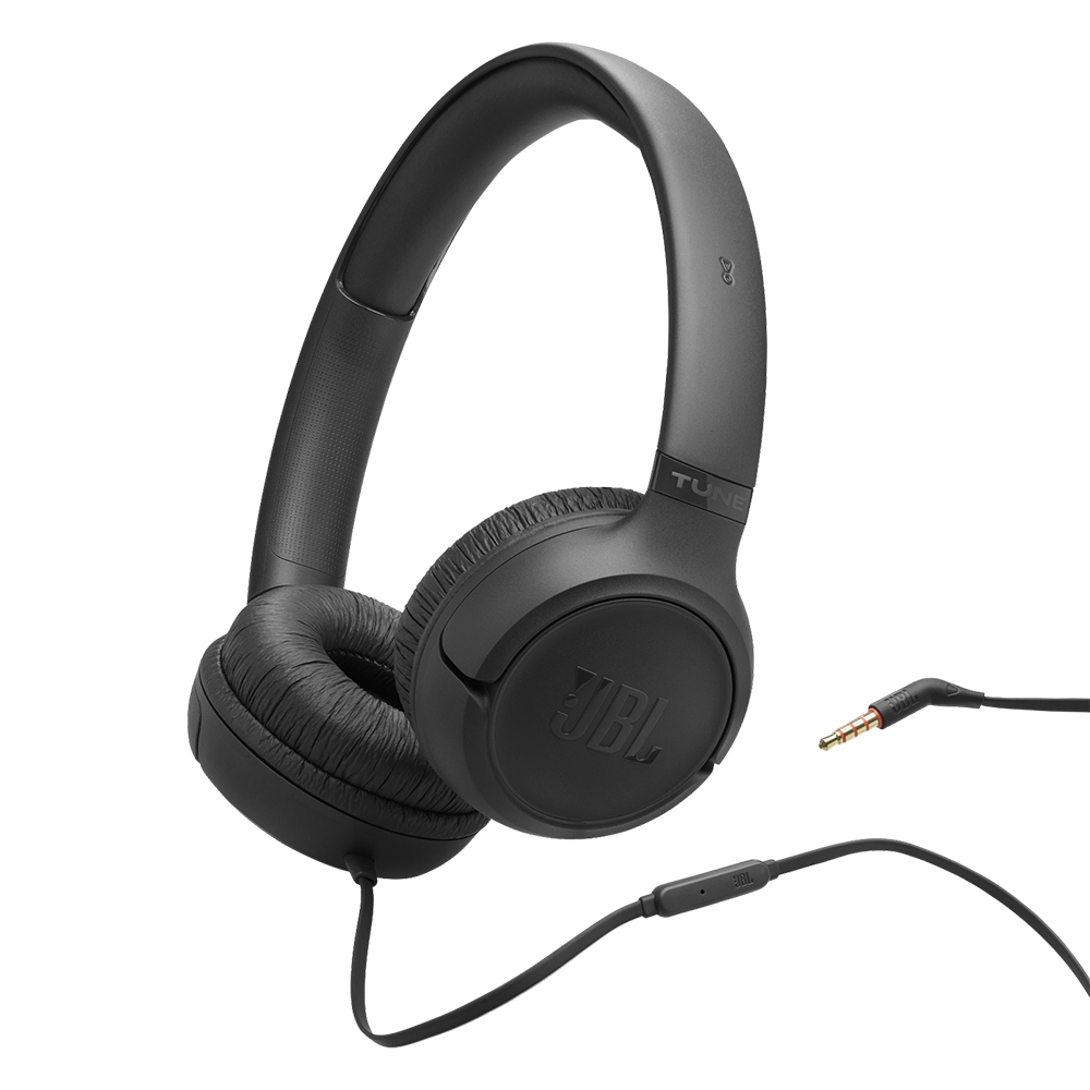 Headphones with microphone JBL Tune 530 JBLT530BLK black