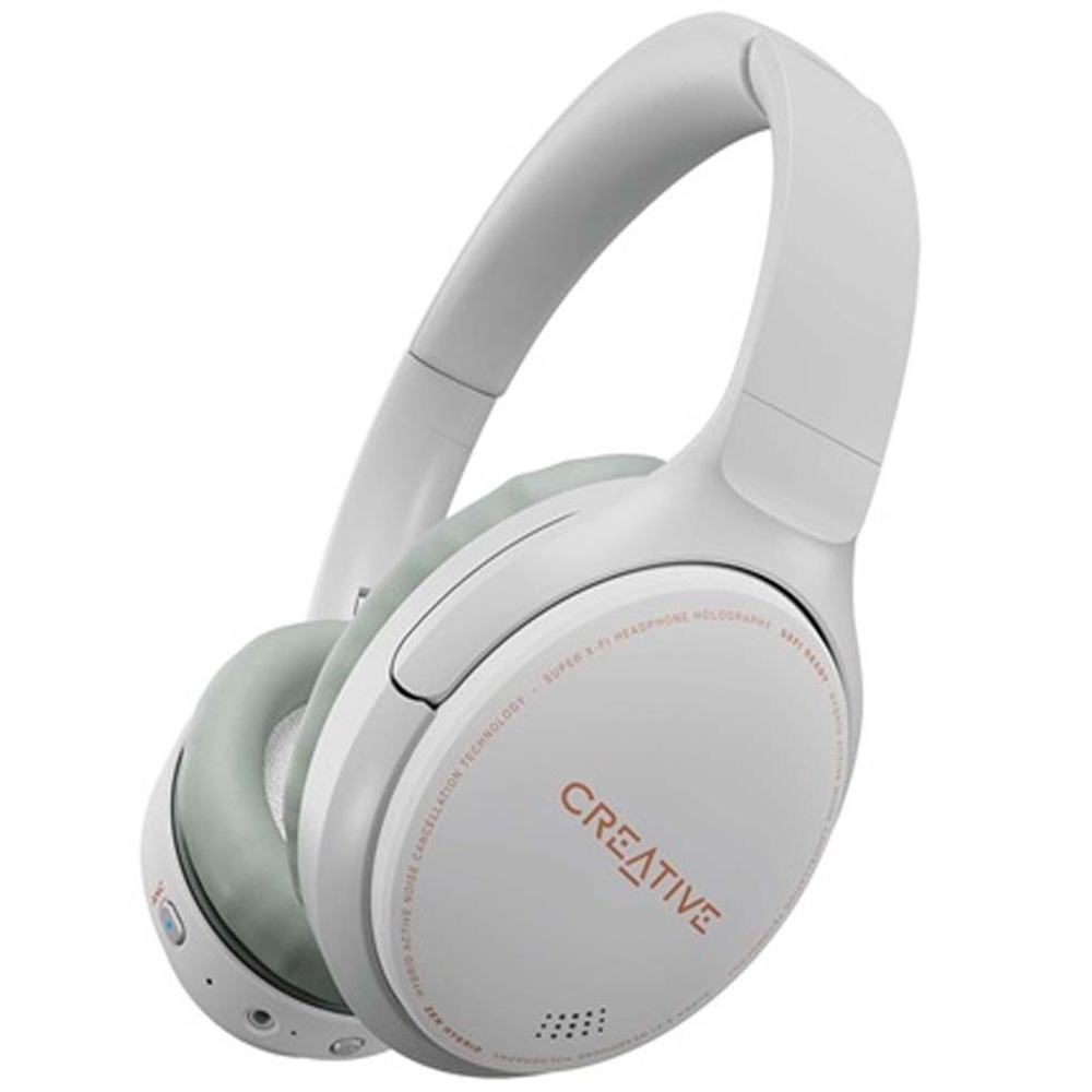 Cordless/Corded Headphones with microphone CREATIVE Zen Hybrid 51EF1010AA000 white