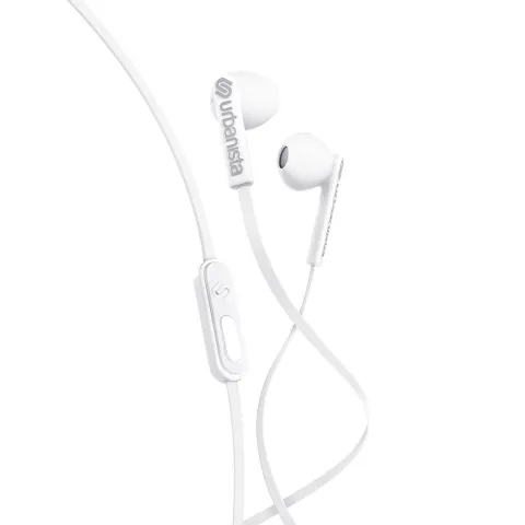 Earphones with microphone URBANISTA San Francisco white