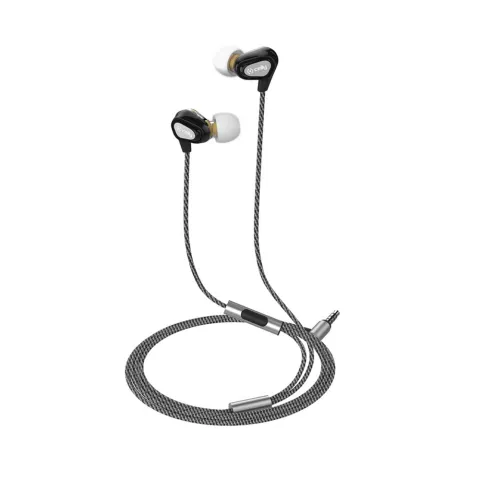 Earphones with microphone CELLY Up800 Dual driver black