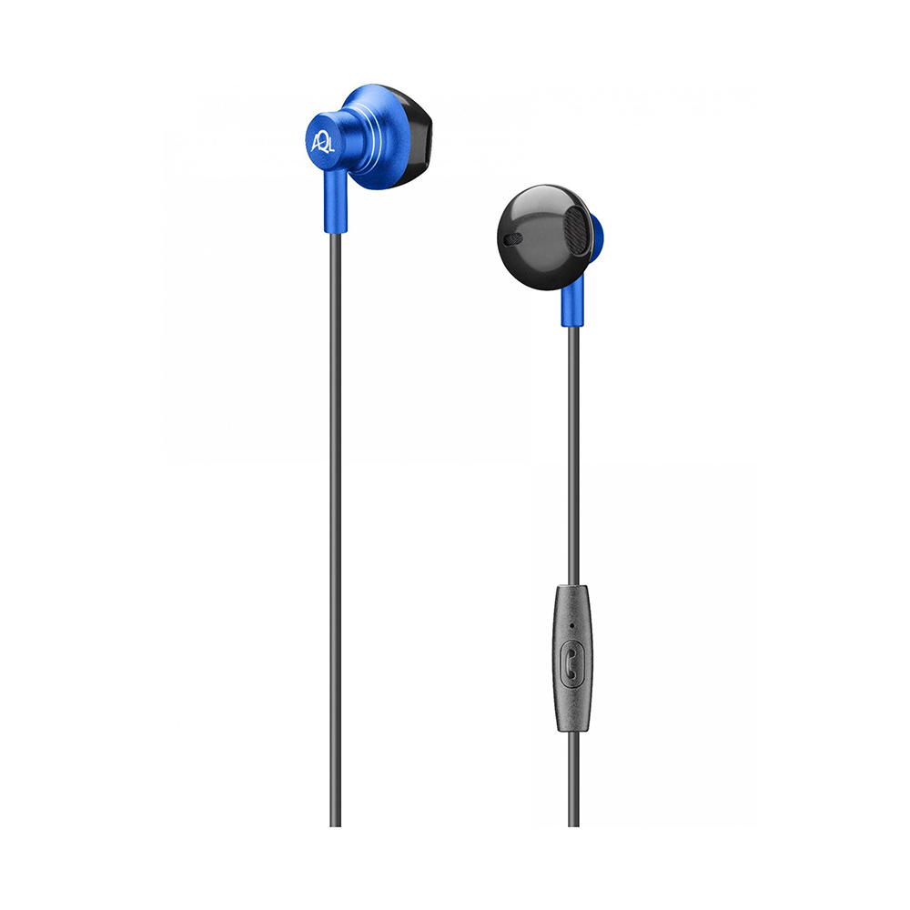 Earphones with microphone CELLULARLINE Steel STEELB blue