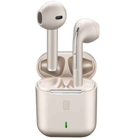 Bluetooth Earbuds CELLULARLINE Tuck True Wireless BTTUCKTWSW gold