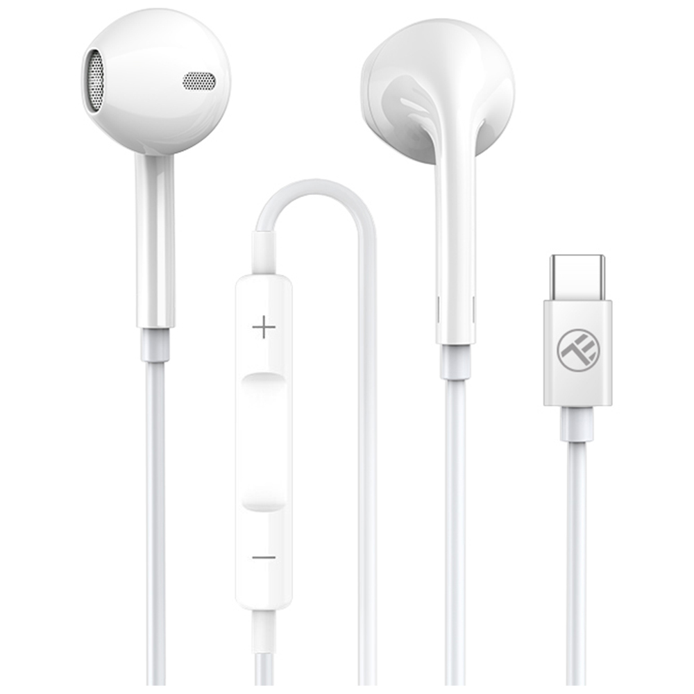 Earphones with microphone TELLUR Urbs TLL162272 white