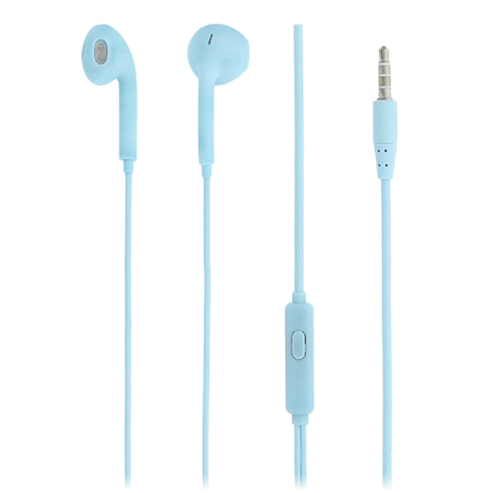 Earphones with microphone TELLUR Fly TLL162162 blue