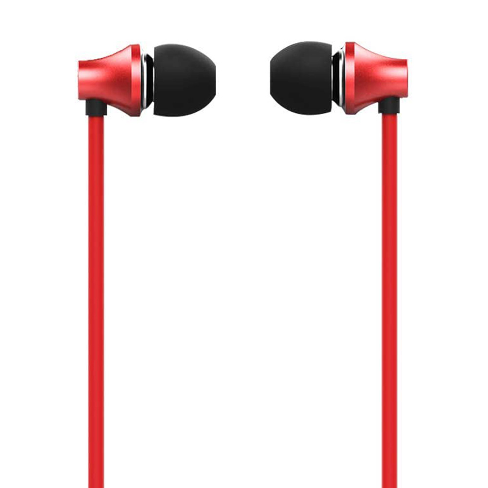 Earphones with microphone WK Wi80 red