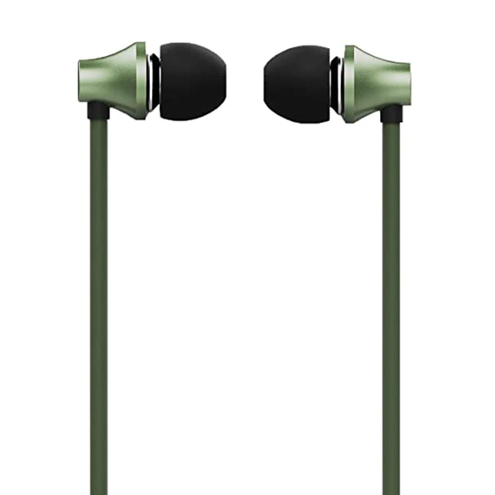 Earphones with microphone WK Wi80 green
