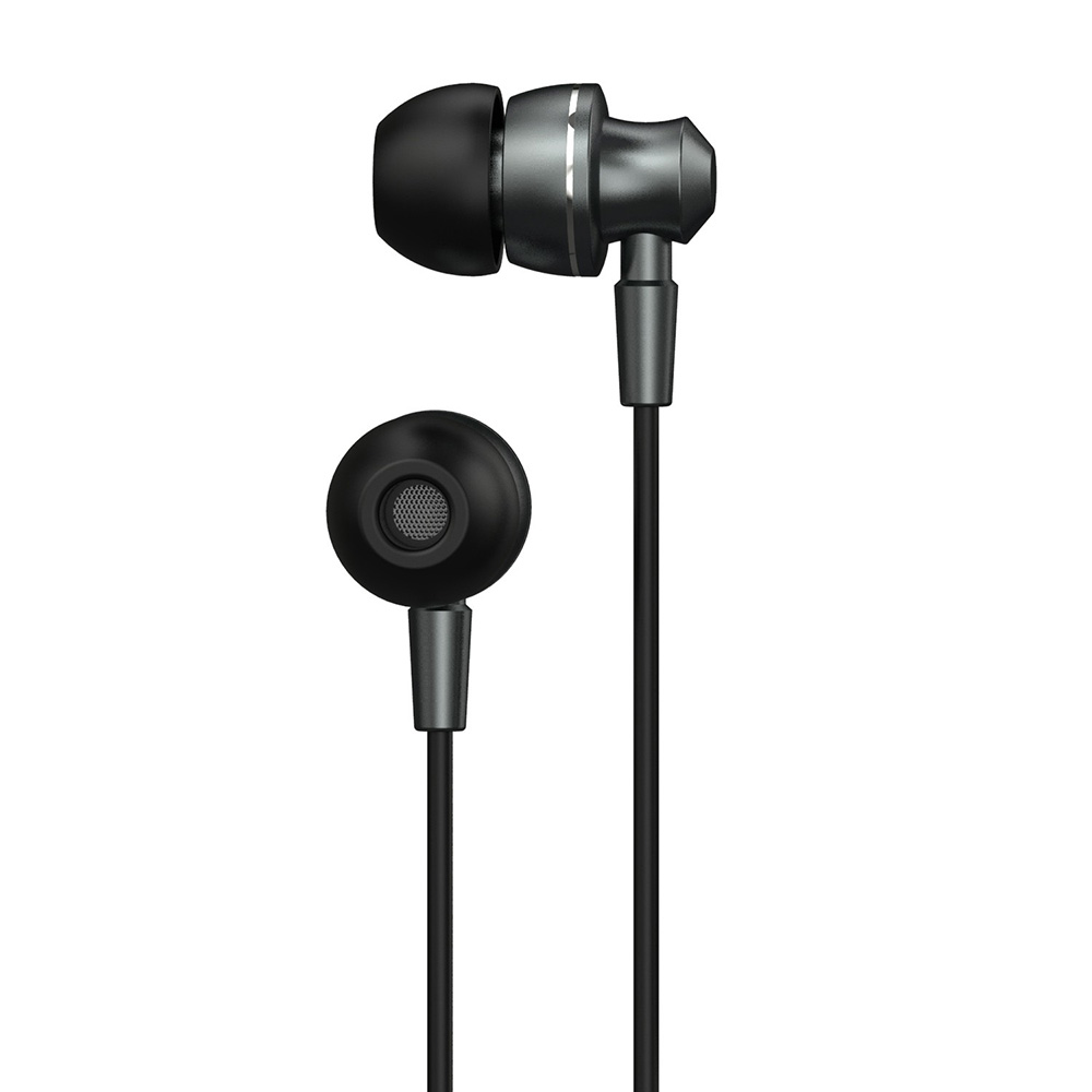 Earphones with microphone WK YA-05 tarnish/black