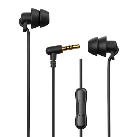 Earphones with microphone WK YB-02 black