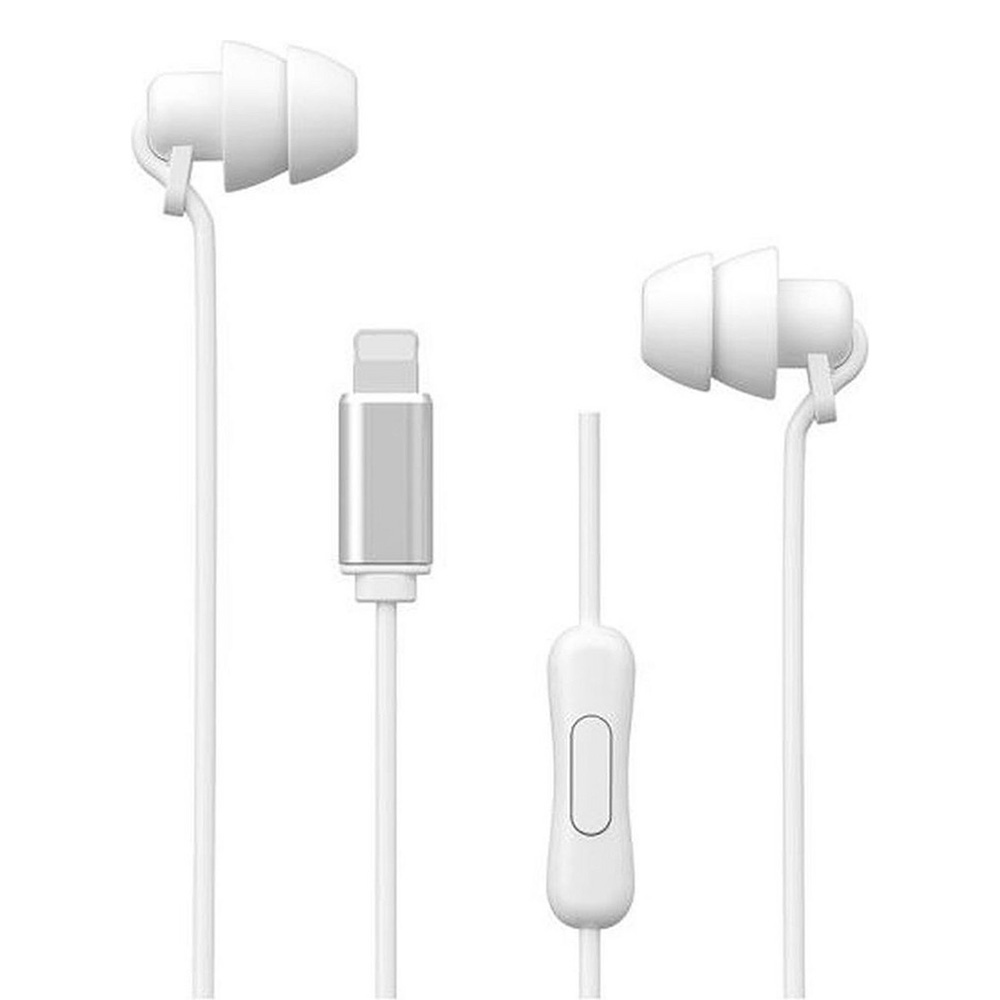Earphones with microphone WK YB-02 white