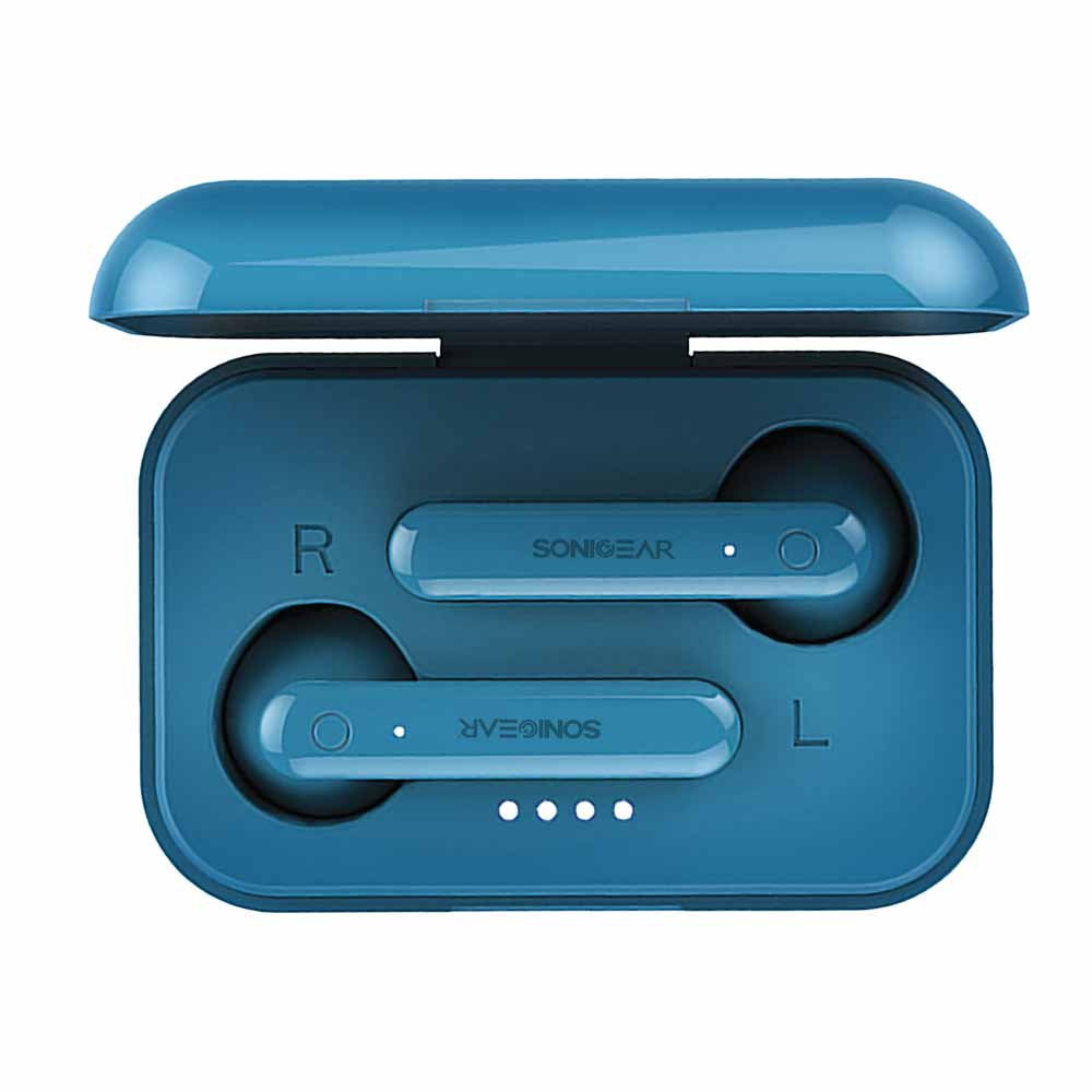Bluetooth Earbuds SONICGEAR Earpump True Wireless 3+ TWS3+DB blue