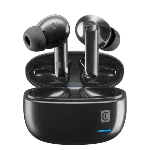Bluetooth Earbuds CELLULARLINE Eclipse True Wireless ANC BTECLIPSETWSK black