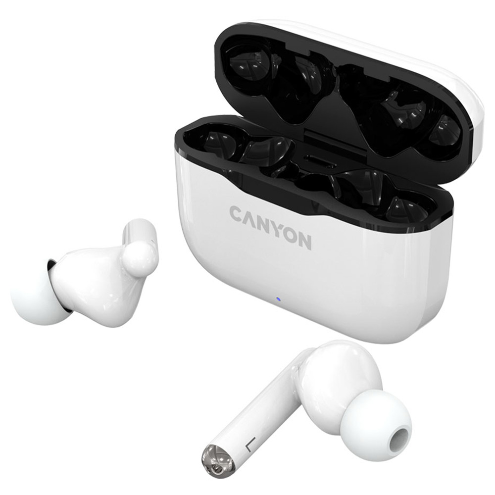 Bluetooth Earbuds CANYON CNE-CBTHS3W True Wireless white