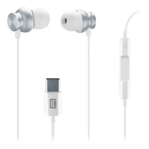 Earphones with microphone CELLULARLINE Sparrow AUSPARROWTYPECW white