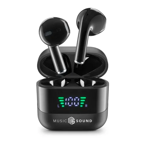 Bluetooth Earbuds CELLULARLINE Music Sound Spark True Wireless BTMSTWSSPARKK black