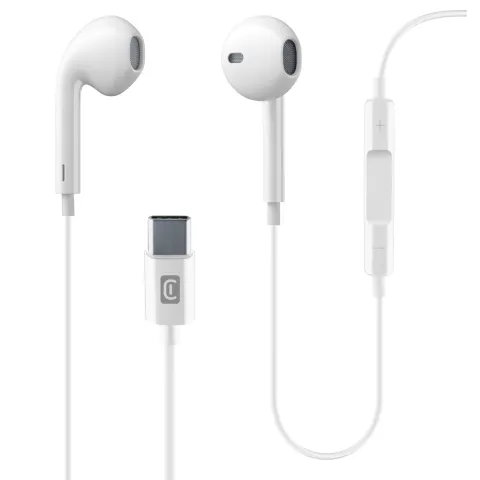 Earphones with microphone CELLULARLINE Orbit AUORBITTYPECW white