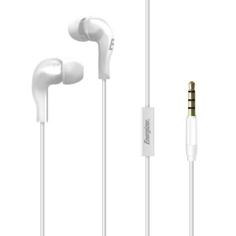 Earphones with microphone ENERGIZER CIA5 white