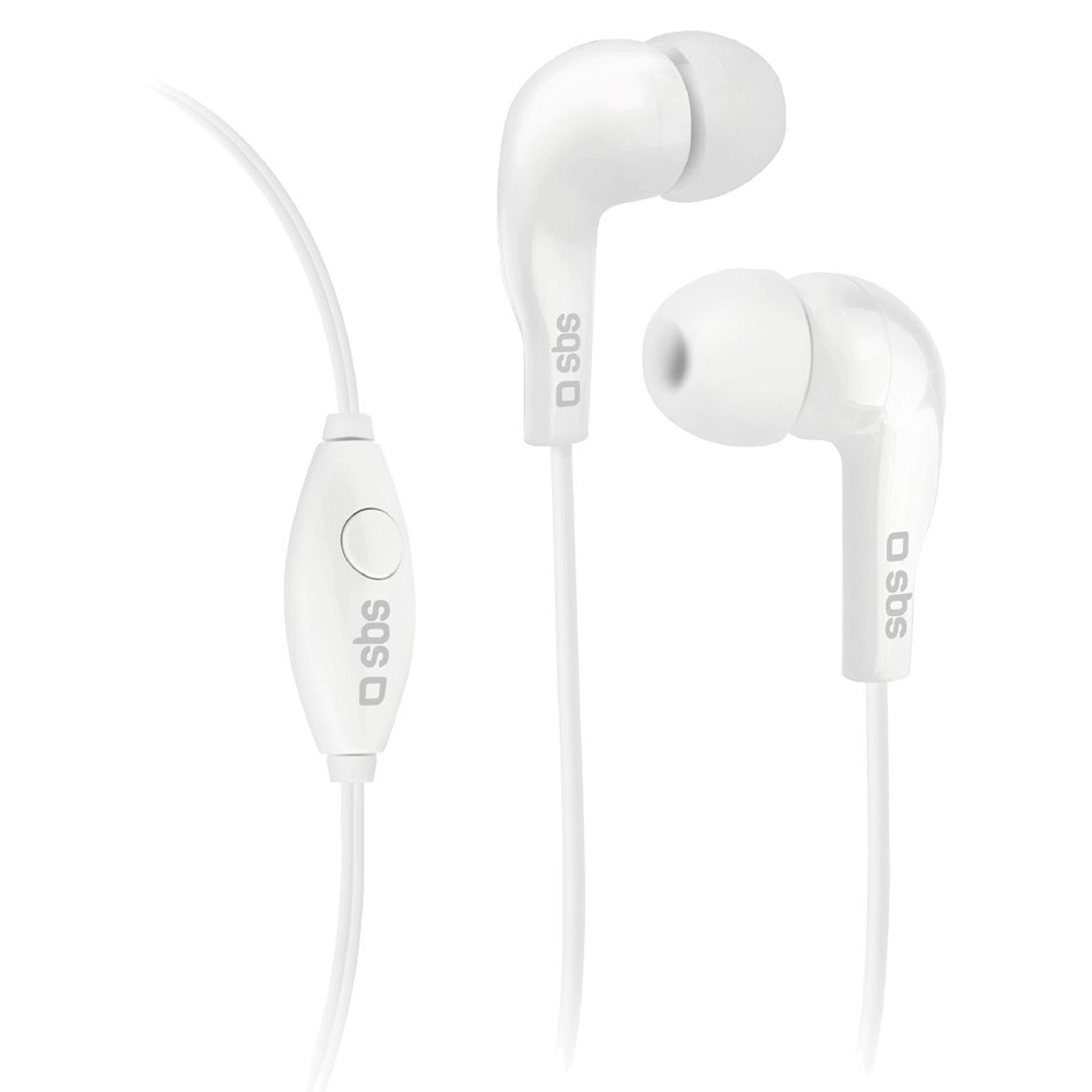 Earphones with microphone SBS Studio Mix 10 TEINEARWL white