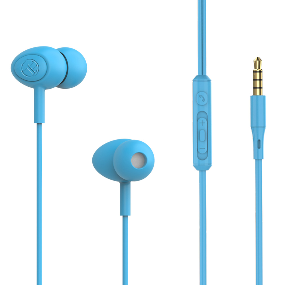 Earphones with microphone TELLUR Gamma TLL162311 blue