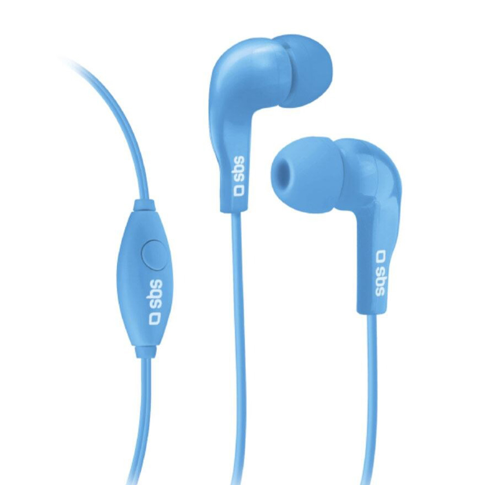 Earphones with microphone SBS Studio Mix 10 TEINEARBL blue