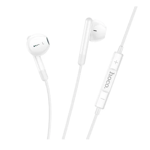 Earphones with Microphone HOCO M93 white
