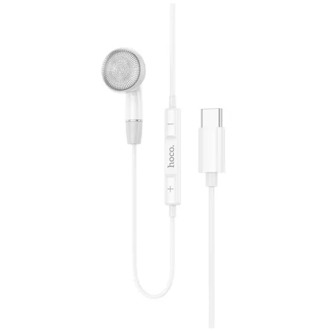 Earphones with Microphone HOCO DM53 USB-C white