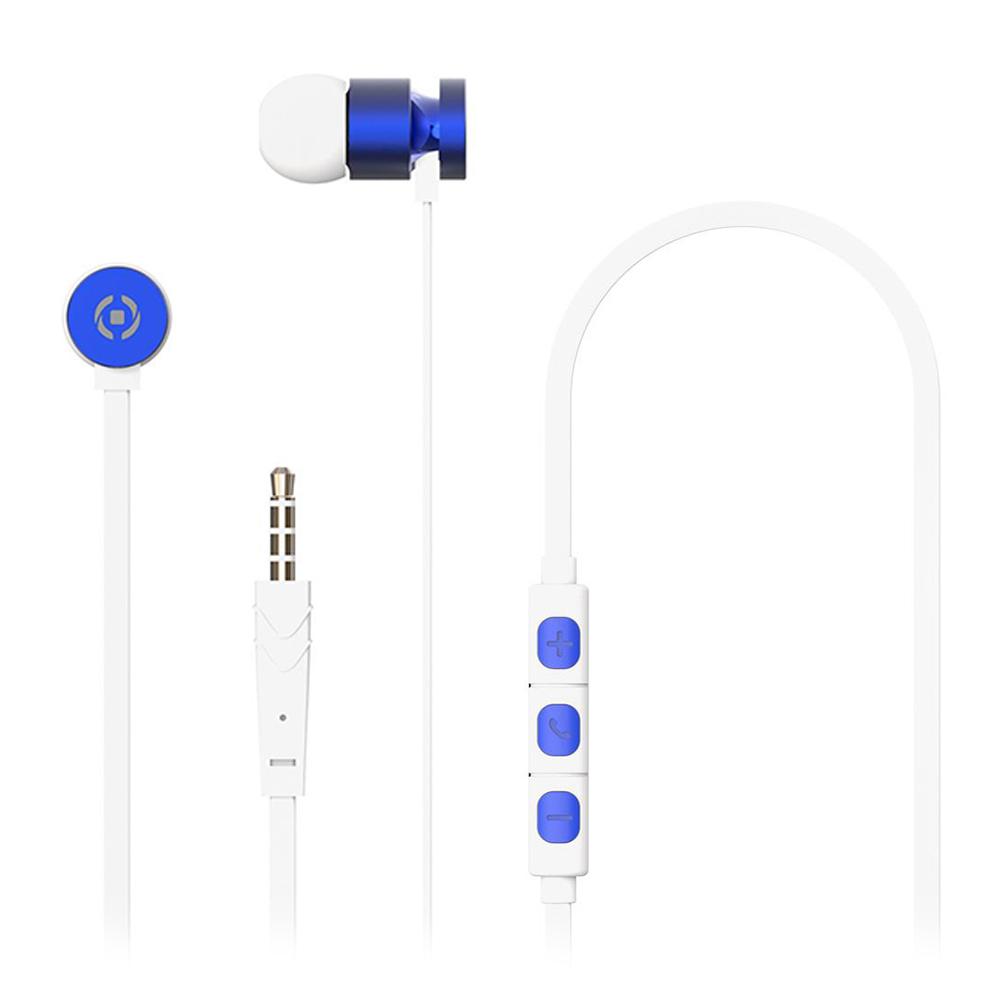 Earphones with microphone CELLY UP1000BL blue