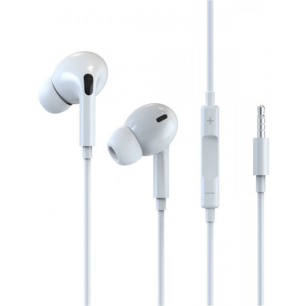 Earphones with microphone DEVIA Smart Series EM027 120EM0270001 white