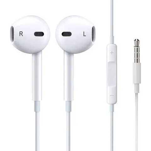 Earphones with microphone WK RW-L01 250464 white