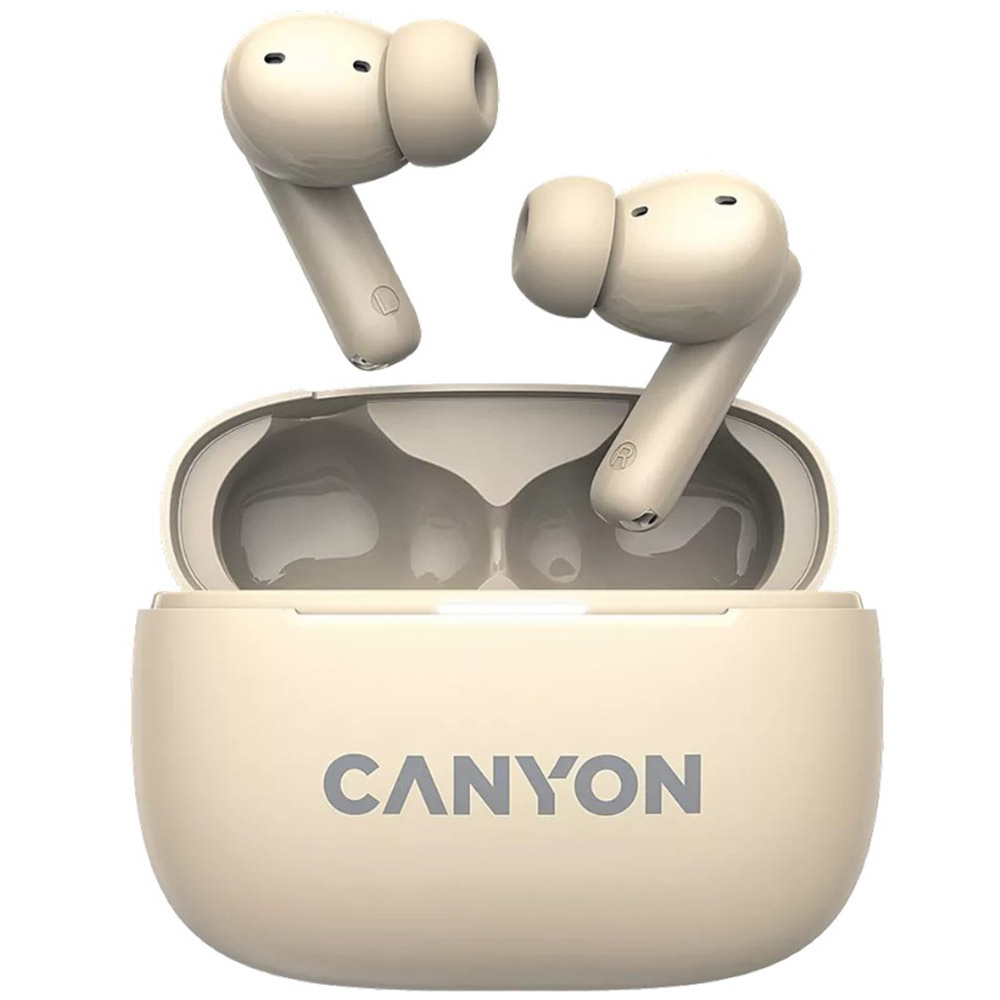 Bluetooth Earbuds CANYON OnGo 10 CNS-TWS10BG True Wireless beige