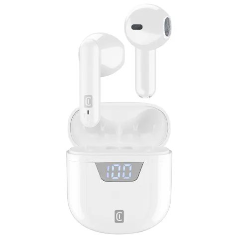 Bluetooth Earbuds CELLULARLINE Seek True Wireless BTSEEKTWSW white