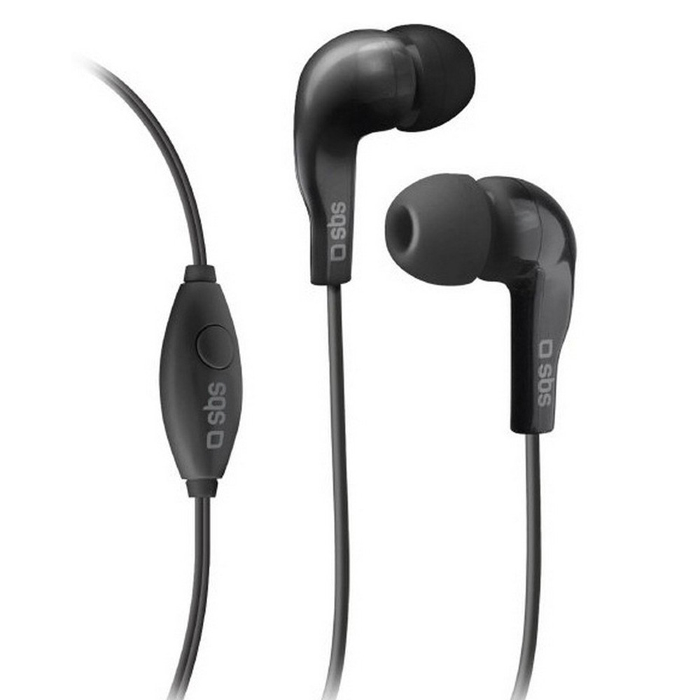 Earphones with microphone SBS Studio Mix 10 TEINEARKL black