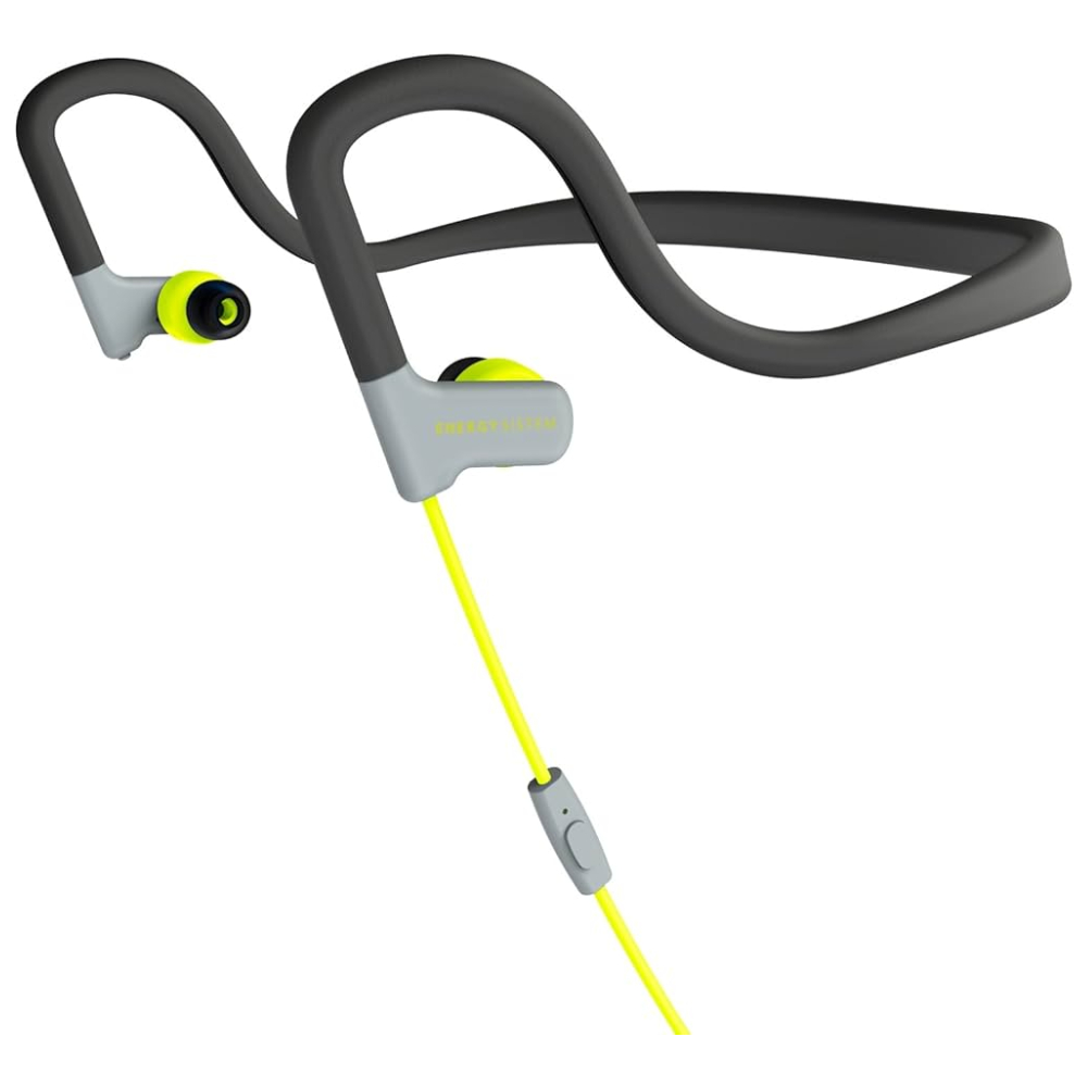 Earphones with microphone ENERGY SISTEM Sport 2 MAUAMI0597 yellow