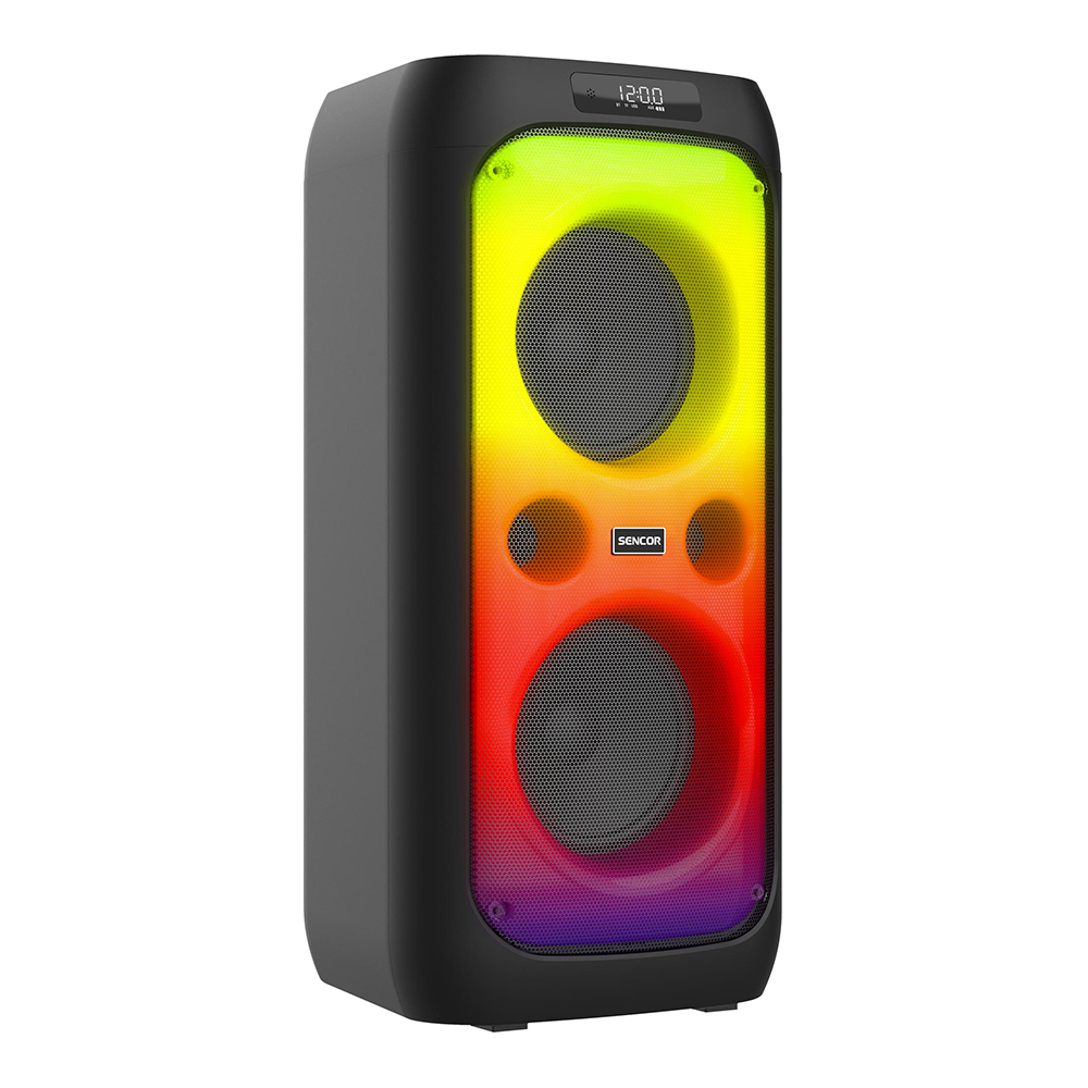 Portable Sound System SENCOR Partycon Wave black