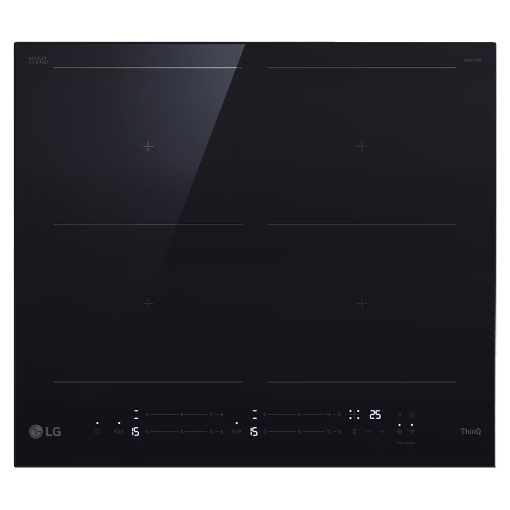 Electric Ηob LG Induction CBIZ2437B black