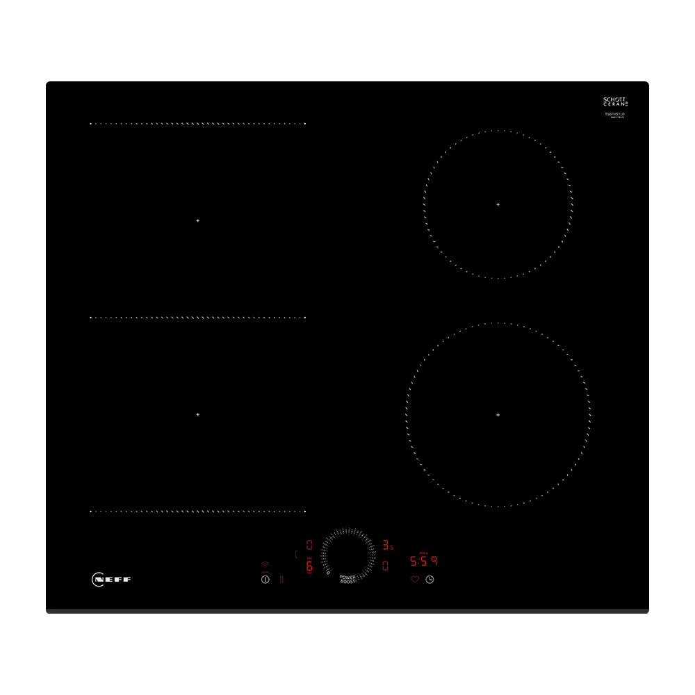 Electric Ηob NEFF N70 Induction T56FHS1L0 black