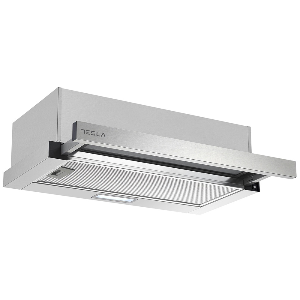 Telescopic Hood 60cm TESLA DT600AX grey/inox