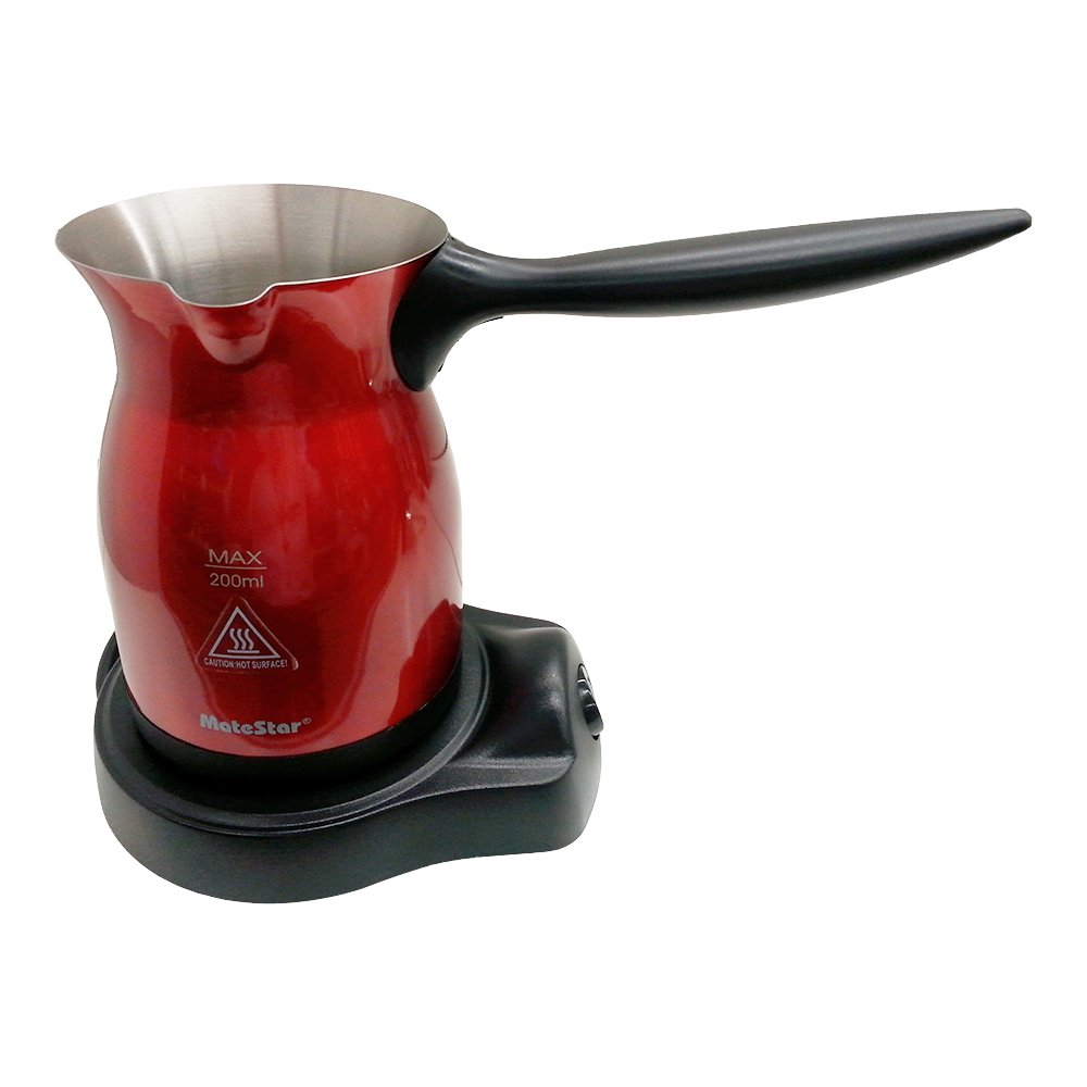 Electric pot for Cyprus coffee MATESTAR MAT-600R red