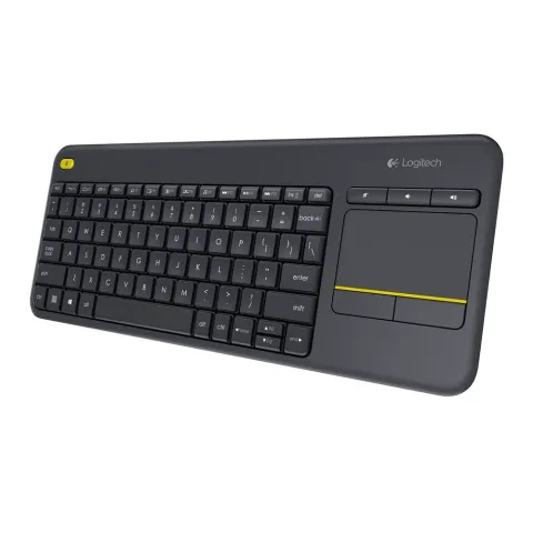 Cordless Keyboard LOGITECH K400 Plus 920-007143 UK black