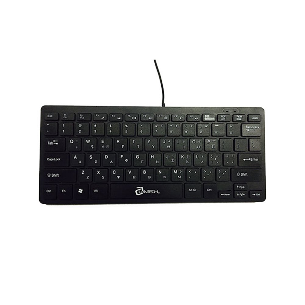 Corded Keyboard LAMTECH Mini LAM081710 GR black