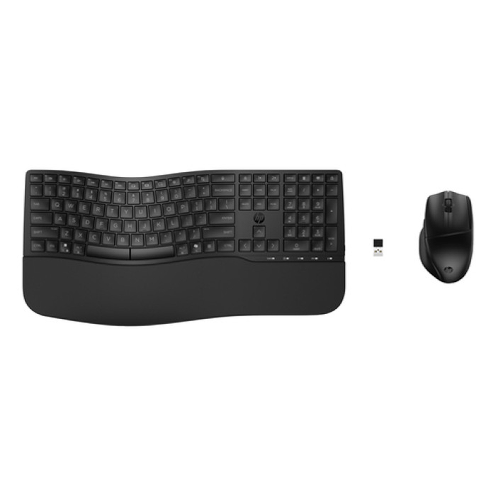 Cordless Keyboard + Mouse HP 680 Comfort Dual Mode 8T6L6AA GR black
