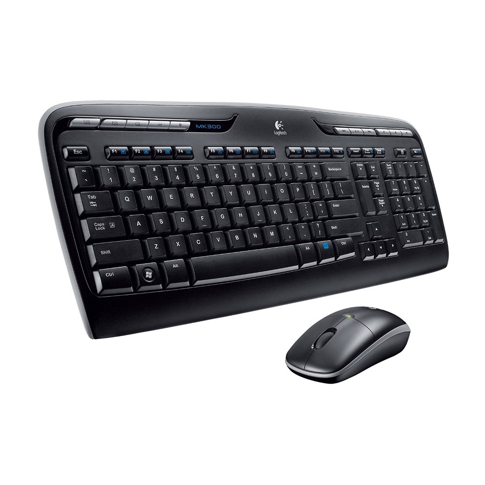 Cordless Keyboard + Mouse LOGITECH MK330 920-003970 GR black