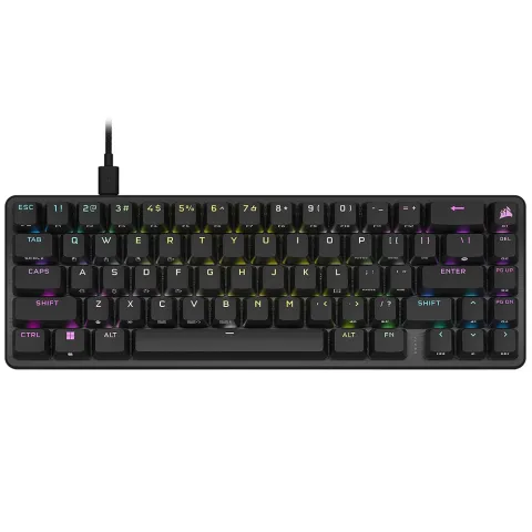 Gaming Corded Keyboard CORSAIR K65 Pro Mini RGB OPX Switches US CH-91A401A-NA black