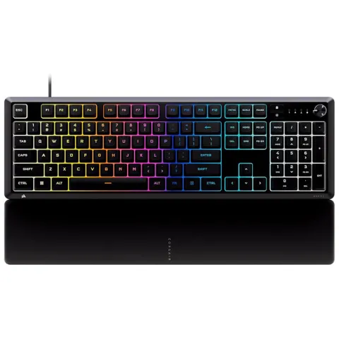Gaming Corded Keyboard CORSAIR Skiff 100 CH-9226H65-NA RGB black